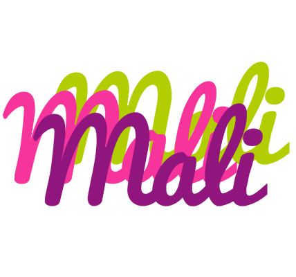 Mali flowers logo