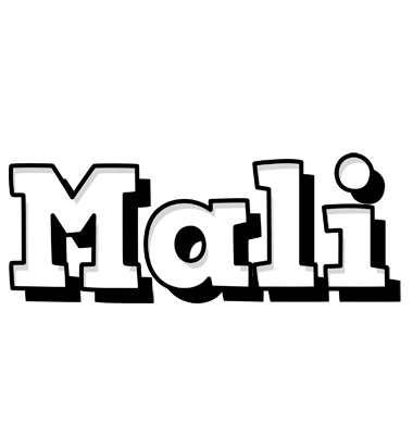 Mali snowing logo