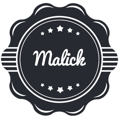 Malick badge logo