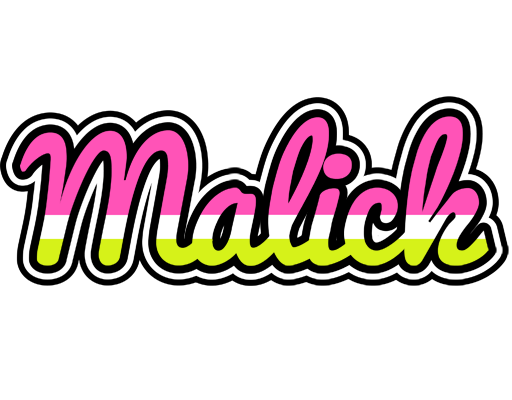 Malick candies logo