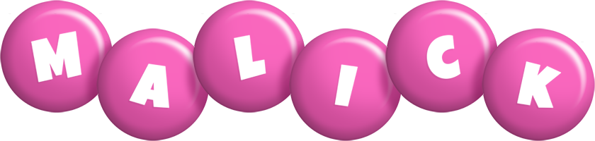 Malick candy-pink logo