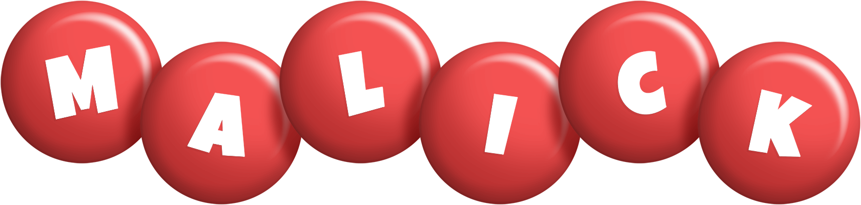 Malick candy-red logo