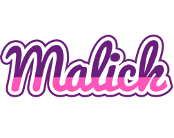 Malick cheerful logo