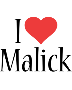 Malick i-love logo