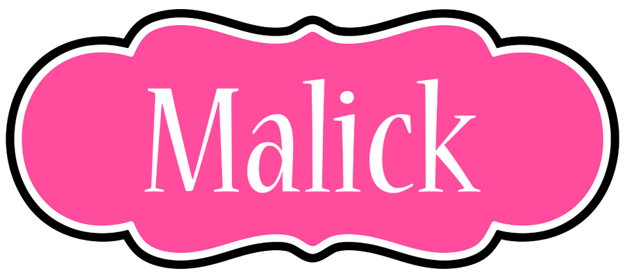 Malick invitation logo