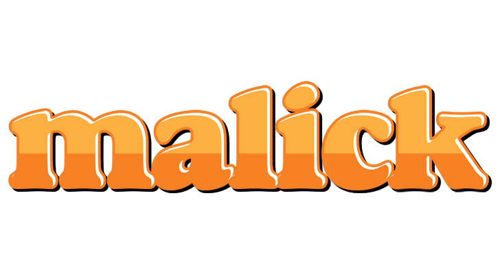 Malick orange logo