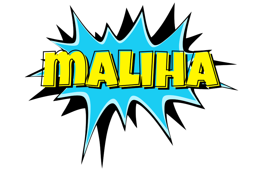 Maliha amazing logo