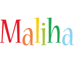 Maliha birthday logo