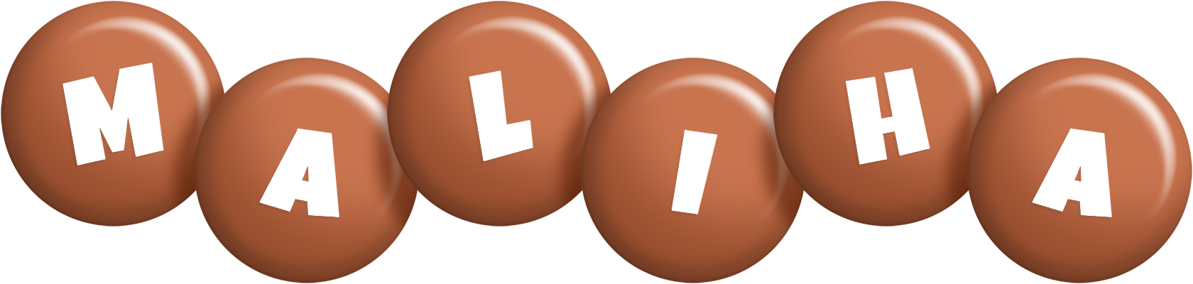 Maliha candy-brown logo