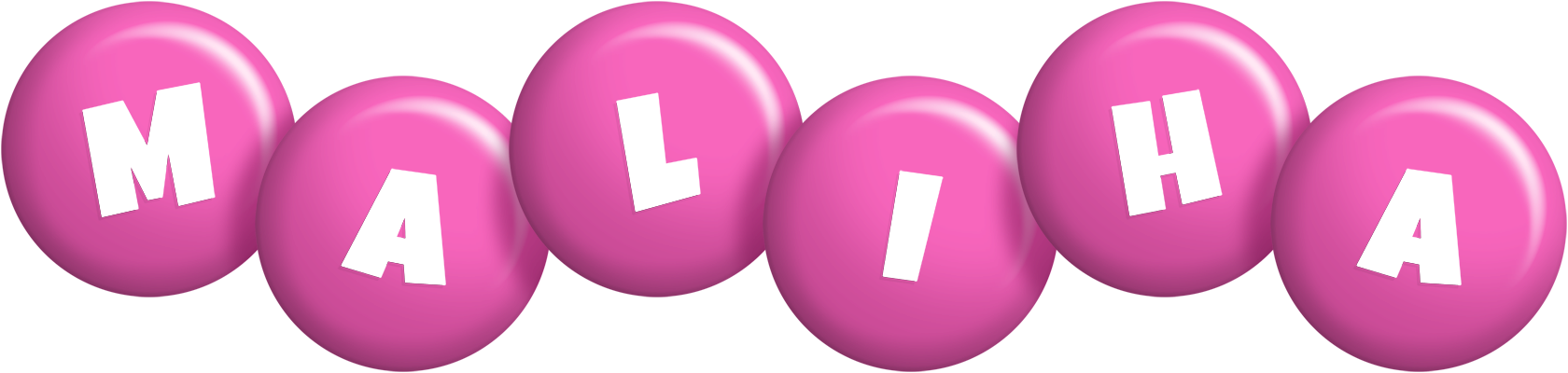 Maliha candy-pink logo