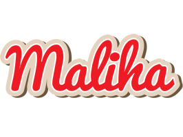 Maliha chocolate logo