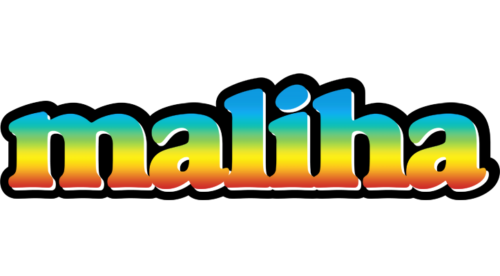 Maliha color logo