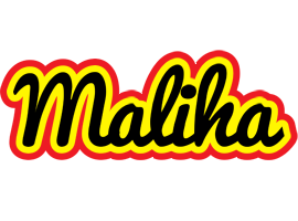 Maliha flaming logo