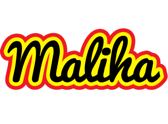 Maliha flaming logo