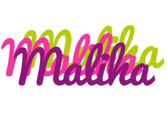 Maliha flowers logo