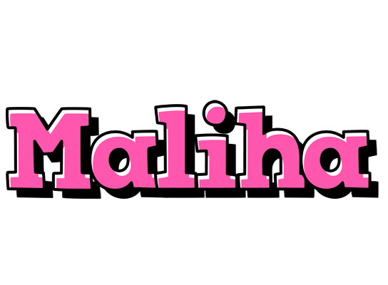 Maliha girlish logo