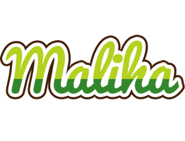 Maliha golfing logo