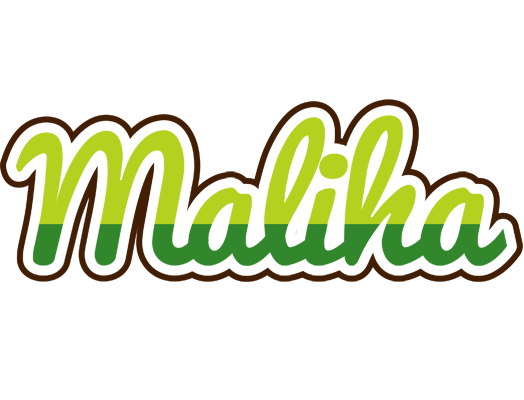 Maliha golfing logo