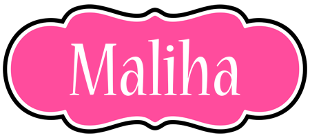 Maliha invitation logo