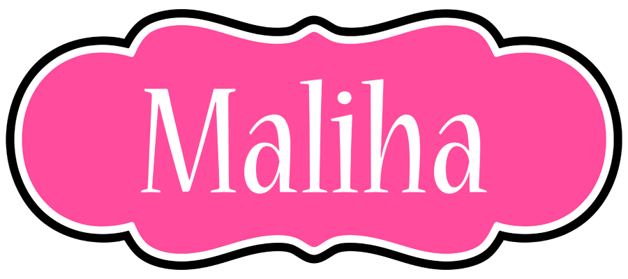 Maliha invitation logo