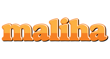 Maliha orange logo