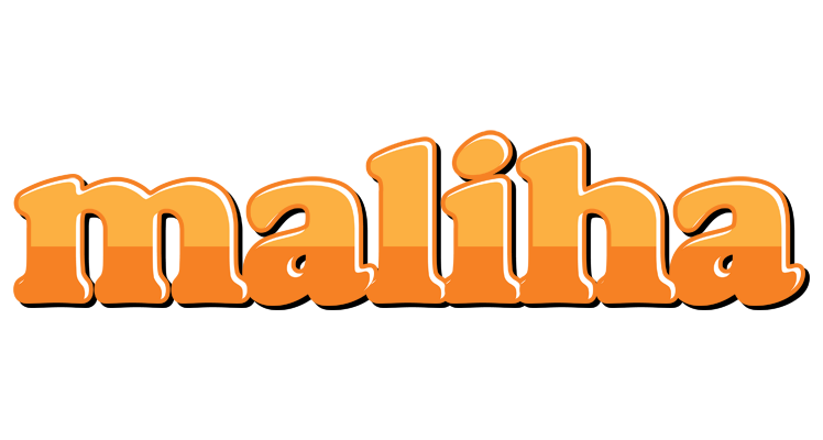 Maliha orange logo