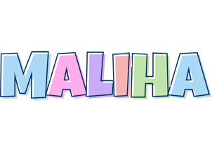 Maliha pastel logo