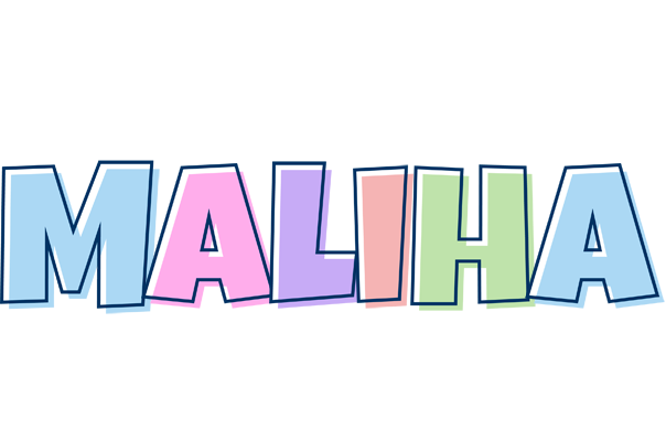Maliha pastel logo