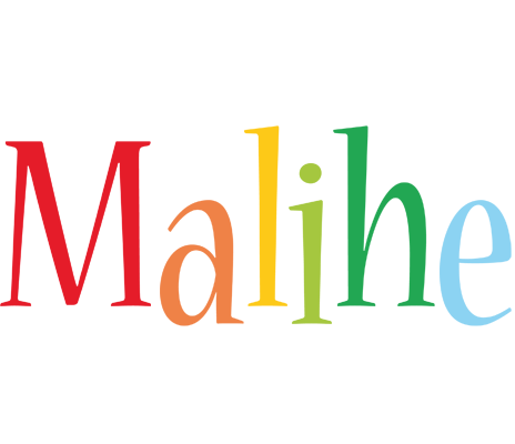 Malihe birthday logo