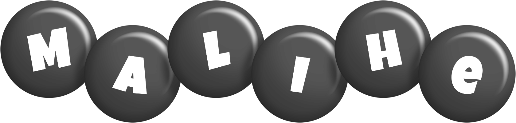 Malihe candy-black logo