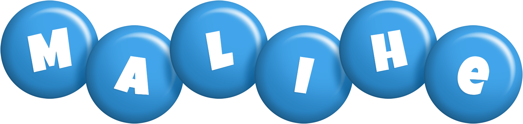 Malihe candy-blue logo