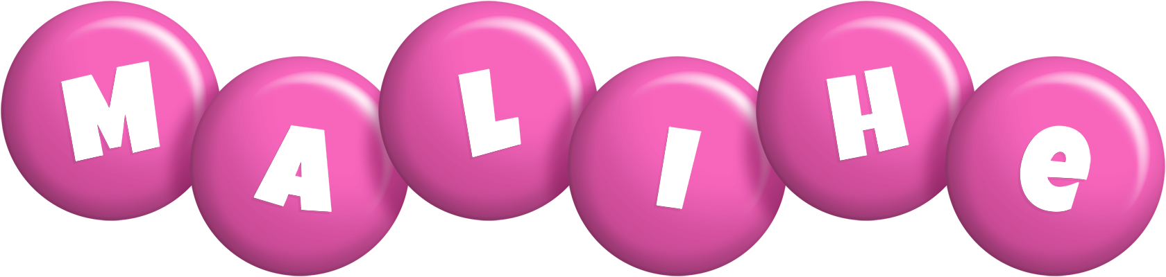 Malihe candy-pink logo
