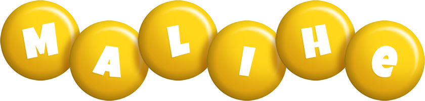 Malihe candy-yellow logo