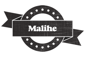 Malihe grunge logo