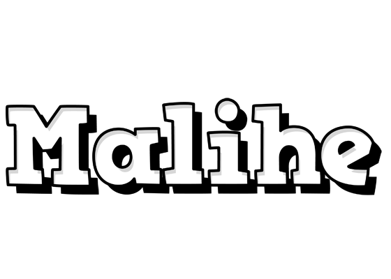 Malihe snowing logo