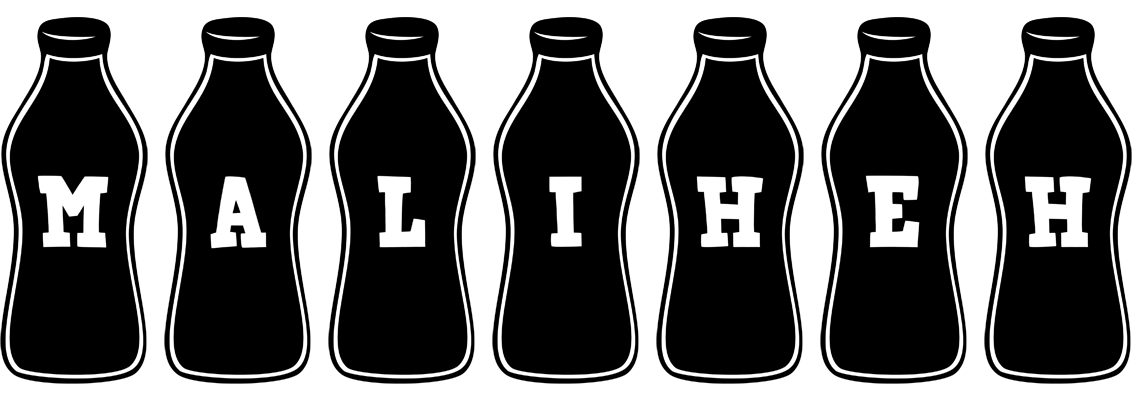 Maliheh bottle logo
