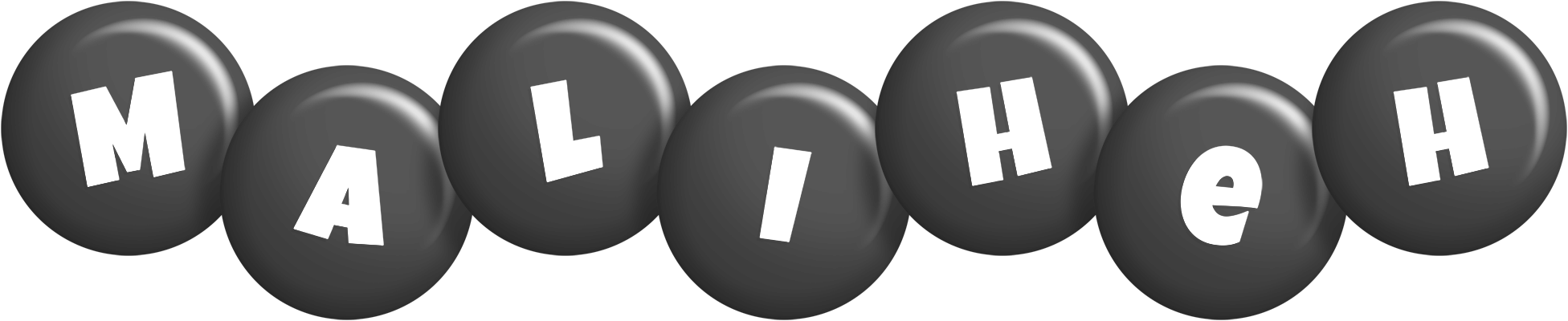 Maliheh candy-black logo