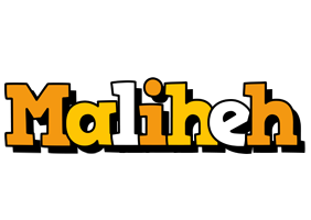 Maliheh cartoon logo