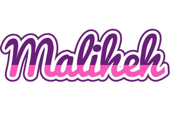 Maliheh cheerful logo
