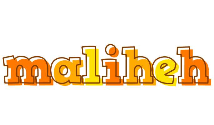 Maliheh desert logo