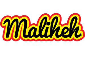 Maliheh flaming logo