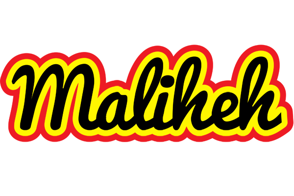 Maliheh flaming logo