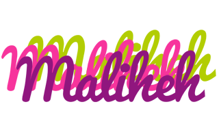 Maliheh flowers logo