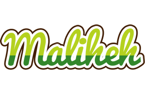 Maliheh golfing logo