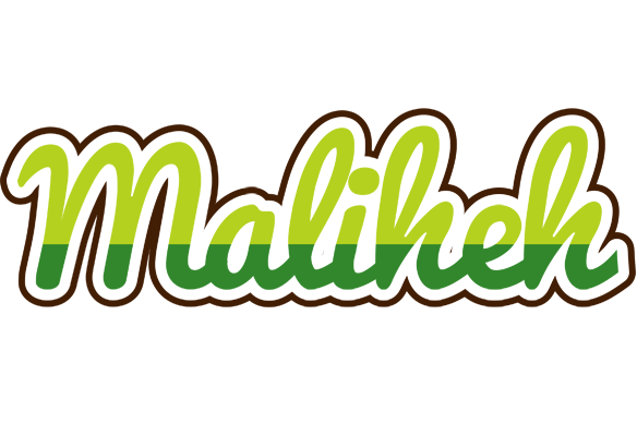 Maliheh golfing logo