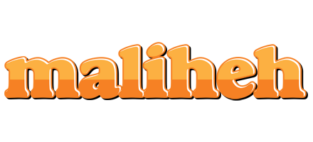 Maliheh orange logo