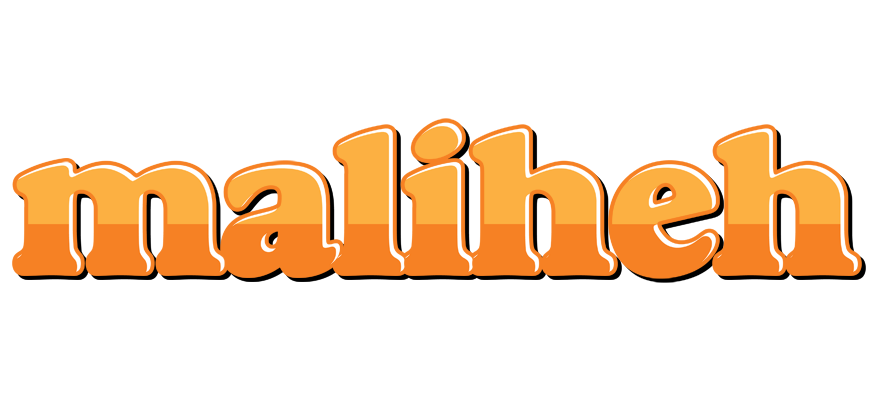 Maliheh orange logo