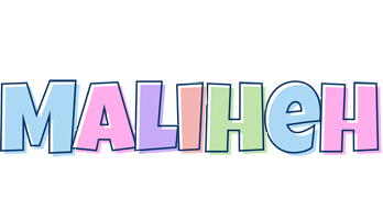 Maliheh pastel logo