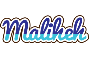 Maliheh raining logo