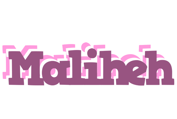 Maliheh relaxing logo
